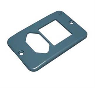 TAMPA  1 TOM + 2 INT JUNTOS CONDULETE PVC NBR 14136 CZ CONDTOP 14812 36005955 