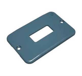 TAMPA  1 MODULO RJ11/RJ45 P/CONDULETE PVC NBR 14136 CZ CONDTOP 14826 36005572 