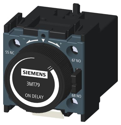 TEMPORIZADOR  PNEUMÁTICO PARA CONTATORES 3MT7 06-95 A 1NA+1NF 1-30S RETARDO DE A 16352 3MT79000PN20