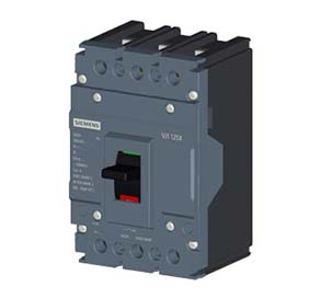 DISJUNTOR  CAIXA MOLDADA TRIPOLAR 80A 10KA/380V FIXO 3VJ10 17727 3VJ10080DA320AA0