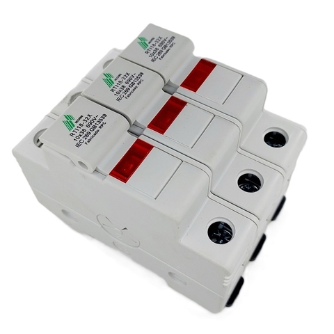 BASE  SECCIONADORA S/CARGA TRIPOLAR 32A 690V 10X38 18901 RTI18323