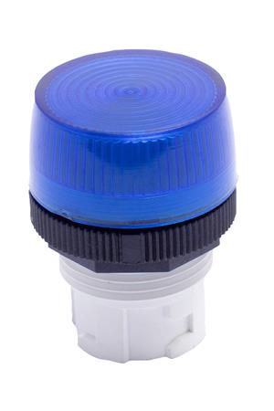 SINALIZ  FACEADO 22 MM PLASTICO AZ 21000 V22116 