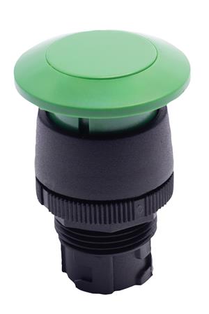 BOTAO  COGUMELO EMERGENCIA 22MM VD PLASTICO FRONTAL CP2/05.36 S/TRAVA 21039 CP23605 