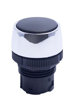 BOTAO  COMANDO FACEADO 22MM PT TERMOPLASTICO FRONTAL B2/01 21120 B201  