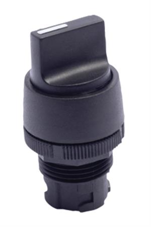 COMUTADOR  C/MANOPLA CURTA 2 POSICOES FIXAS 1X60° TERMOPLASTICO 22MM PT AP2 60/01 21125 AP26001 