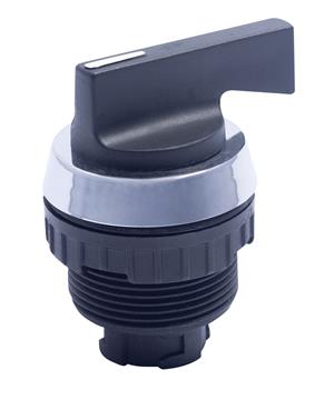 COMUTADOR  C/MANOPLA LONGA 2 POSICOES C/RETORNO 1X45° TERMOPLASTICO 30MM PT 21188 K34501 