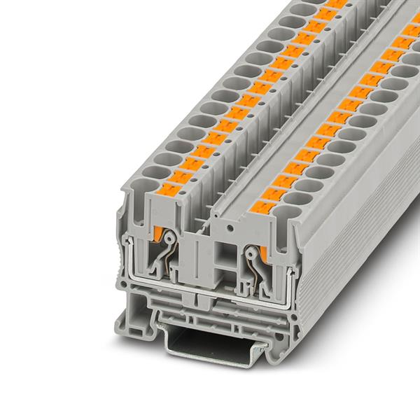 CONECTOR  PASSAGEM PUSH-IN/MOLA 6 MM² 52A POLIAMIDA CZ TRILHO 22362 PT6