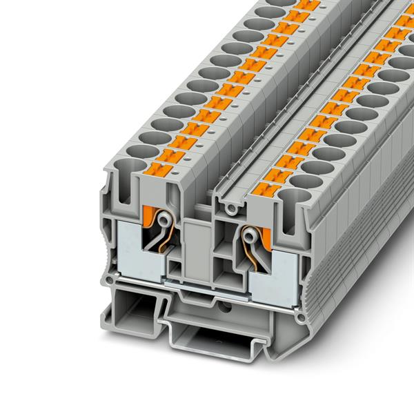 CONECTOR  PASSAGEM PUSH-IN/MOLA 10 MM² 65A POLIAMIDA CZ TRILHO 22363 PT10
