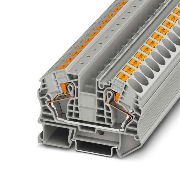 CONECTOR  PASSAGEM PUSH-IN/MOLA 16 MM² POLIAMIDA CZ TRILHO 22364 PT16N
