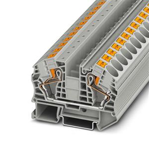 CONECTOR  PASSAGEM PUSH-IN/MOLA 16 MM² POLIAMIDA CZ TRILHO 22364 PT16N 