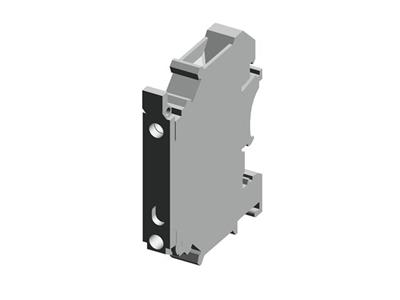 CONECTOR  PASSAGEM/PARAF. FUSIVEL C/ LED 4 MM² 6,3A / 250V CZ TRILHO 22386 TB4HESILA2505X20I 