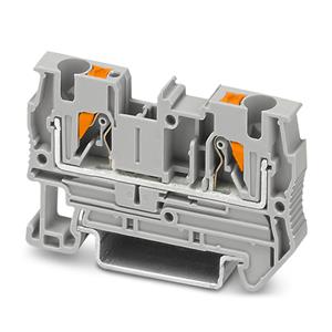 CONECTOR  PASSAGEM PUSH-IN/MOLA 4 MM² POLIAMIDA CZ 22391 PT4 