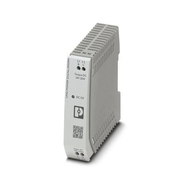 FONTE  ALIMENTACAO MONOFASICA CHAVEADA 30W 1,2A 100/240VAC 24VCC 22454 UNOPS1AC24DC30W