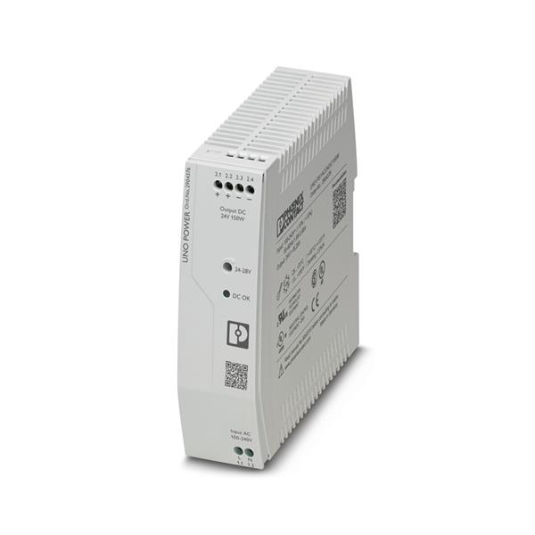 FONTE  ALIMENTACAO MONOFASICA CHAVEADA 150W 6,25A 100/240VAC 24VCC 22457 UNOPS1AC24DC150W
