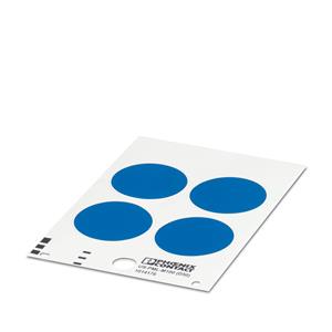 PLACA  OBRIGATORIA US-PML-M100 (D50) 50MM PVC AZ/BR 22685 USPMLM100(D50) 