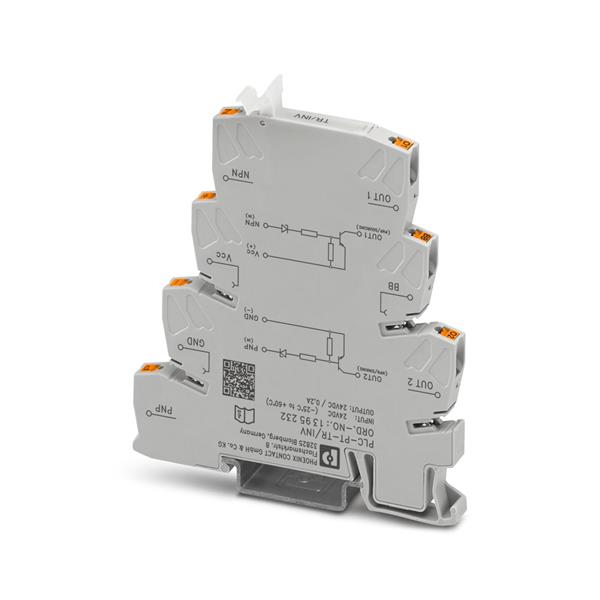 ACOPLADOR  AMPLIFICADOR 24VDC PUSH-IN C/ SAIDA NPN 22724 PLCPTTRINV