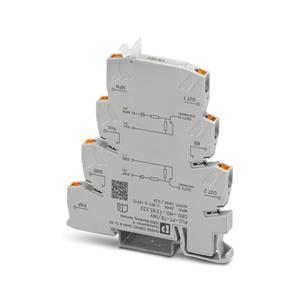 ACOPLADOR  AMPLIFICADOR 24VDC PUSH-IN C/ SAIDA NPN 22724 PLCPTTRINV 