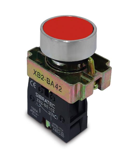 BOTAO  IMPULSO 1NF VM METALICO AMPB6R 23513 XB2BA42