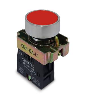 BOTAO  IMPULSO 1NF VM METALICO AMPB6R 23513 XB2BA42 