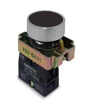 BOTAO  IMPULSO 1NA PT METALICO AMPB6B 23516 XB2BA21 