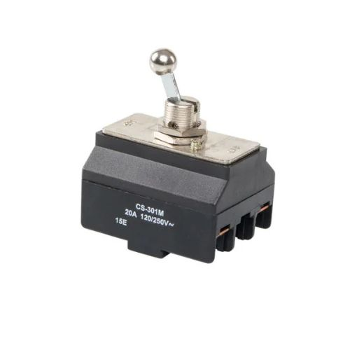CHAVE  LIGA/DESLIGA TRIPOLAR C/ALAV METALICA 250VCA 20A CS301 TS/SS 25012 CS301TSSS
