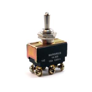 CHAVE  LIGA/DESLIGA BIPOLAR C/ALAV METALICA 250VCA 15A 3 POSICOES 25015 14205A1B1P1Q 
