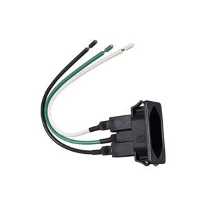 TOMADA  P/PAINEL 2P+T 10A PT NBR14136 C/CABOS SOLDADOS 25146 TPA23E3F 