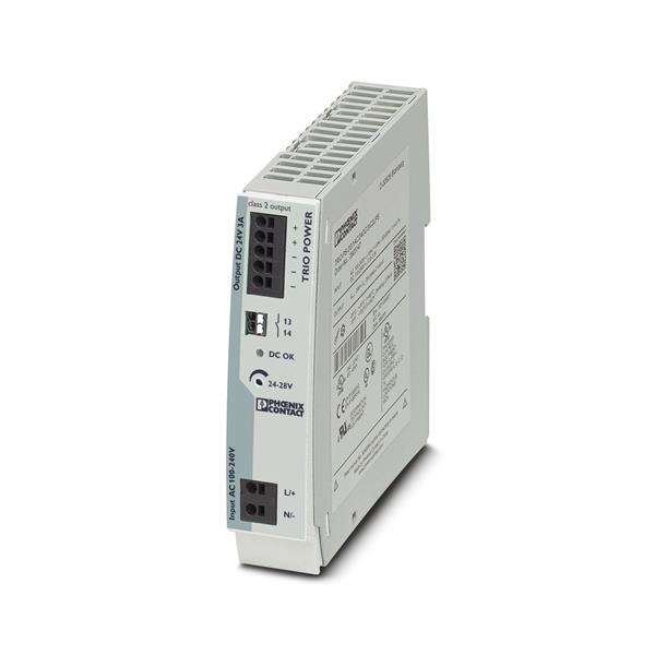 FONTE  ALIMENTACAO MONOFASICA CHAVEADA 75W 3A 100/240VAC 24VCC 25300 TRIOPS2G1AC24DC3