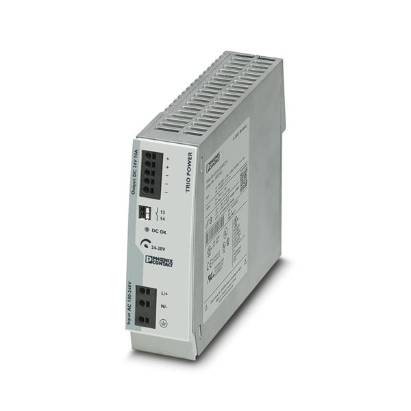FONTE  ALIMENTACAO MONOFASICA CHAVEADA 240W 10A 100/240VAC 24VCC 25302 TRIOPS2G1AC24DC10
