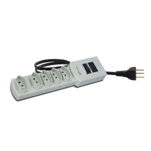PROTETOR  REDE ELETRICA 5 TOMADAS 110/220VCA PVC CZ 1,5 Mt 25389 PA013710