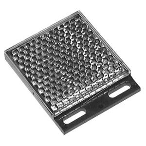 REFLETOR  SENSOR REF-H50 RETANGULAR 51X61MM ABS FUROS MONTAGEM CINTA FIXACAO 26309 REFH50 