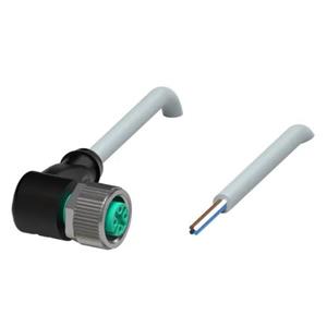 CABO  CONECTOR SENSOR V1-W-10M-PVC M12 4 PINOS 250VAC/DC CZ IP68/IP69 PVC 4A FEMEA CABO 10M 26317 V1W10MPVC 