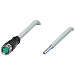 CABO  CONECTOR SENSOR V31-GM-5M-PVC M8 4 PINOS 30VAC/DC CZ IP68 PVC 3A FEMEA CABO 5M 26319 V31GM5MPVC 