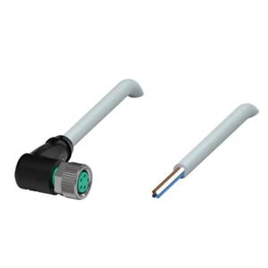 CABO  CONECTOR SENSOR V31-WM-5M-PVC M8 4 PINOS 30VAC/DC CZ IP68 PVC 3A FEMEA CABO 5M 26321 V31WM5MPVC 