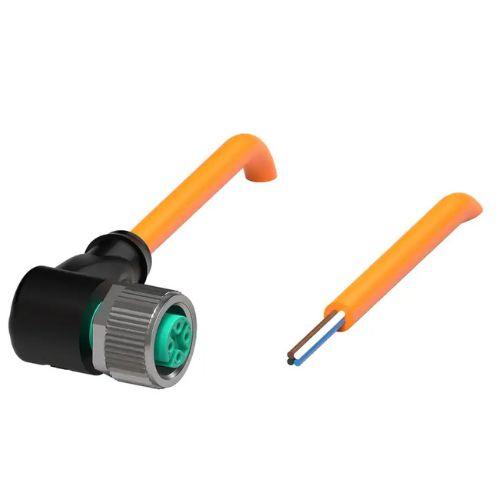 CABO  CONECTOR SENSOR V1-W-OR5M-POC M12 4 PINOS 250VAC/DC LJ IP68/IP69 POC 4A FEMEA CABO 5M 26331 V1WOR5MPOC