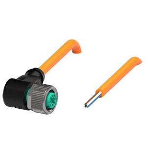 CABO  CONECTOR SENSOR V1-W-OR5M-POC M12 4 PINOS 250VAC/DC LJ IP68/IP69 POC 4A FEMEA CABO 5M 26331 V1WOR5MPOC 