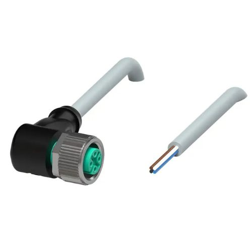 CABO  CONECTOR SENSOR V1-W-5M-PVC M12 4 PINOS 250VAC/DC CZ IP68/IP69 PVC 4A FEMEA CABO 5M 26335 V1W5MPVC