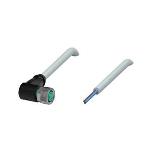 CABO  CONECTOR SENSOR V3-WM-2M-PUR M8 3 PINOS 48VAC/60VDC CZ IP68 PUR 3A FEMEA CABO 2M 26359 V3WM2MPUR 
