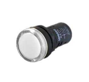 SINALIZADOR  C/LED 24VCA/CC 22 MM PLASTICO BR 26912 05141010201