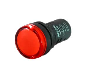 SINALIZADOR  C/LED 24VCA/CC 22 MM PLASTICO VM 26917 05141010203