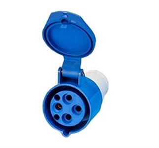 ACOPLAMENTO  FEMEA 3P+T 16A 220VCA IP44 AZ 9H 26931 05167405944 
