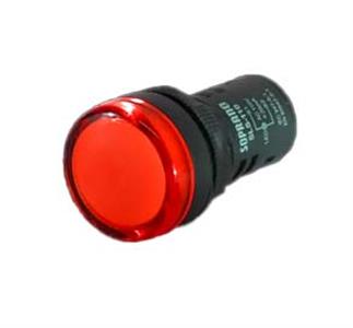 SINALIZADOR  C/LED 220VCA 22MM PVC VM 26935 05141010603 
