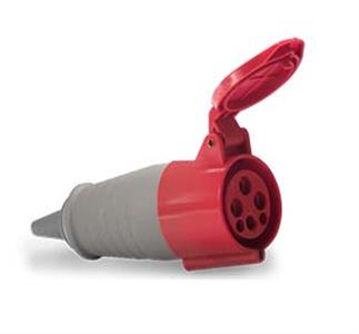 ACOPLAMENTO  FEMEA 3P+T 63A 380VCA IP67 VM 6H 26946 05167455667 