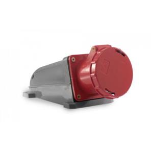TOMADA  INDUSTRIAL  SOBREPOR 3P+N+T 63A 380V VM IP67 6H 26979 TSP5506 