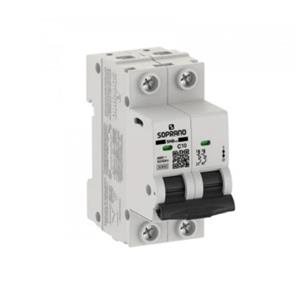 DISJUNTOR  SHB2 GIII BIPOLAR 10A C 3KA/220V 4,5KA/380V 27130 SHB2GIII 