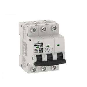 DISJUNTOR  SHB3 GIII TRIPOLAR 16A C 3KA/220V 4,5KA/380V 27138 SHB3GIII 