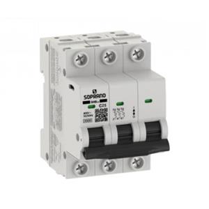 DISJUNTOR  SHB3 GIII TRIPOLAR 20A C 30KA/220V 4,5KA/380V 27139 SHB3GIII 