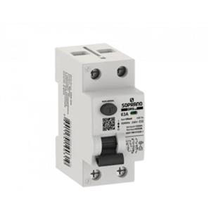 DISPOSITIVO I DR  DRS2 GIII 2 POLOS 63A 30MA 230VCA 27227 DRS2GIII 