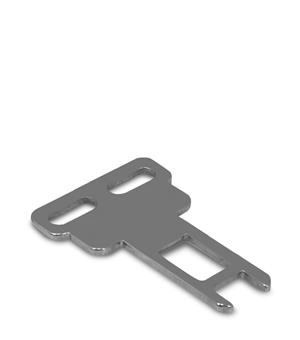 ATUADOR  METALICO RETO P/CHAVE SEGURANCA 27507 T1 