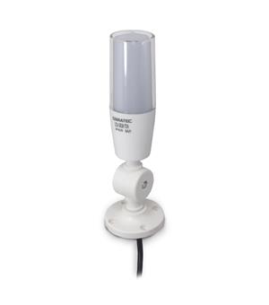 SINALIZADOR  TORRE LUMINOSA LED SINALIZACAO CONTINUA 24VCA/VCC ALARME SONORO VD/AM/VM 27515 LTA505NT 